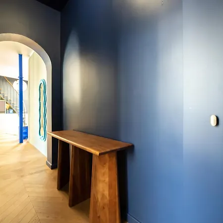 Stylish Duplex In Paris' Center Daire *