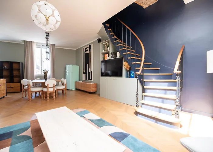 Stylish Duplex In Paris' Center Апартаменты