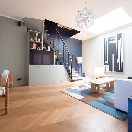 Appartement Stylish Duplex In Paris' Center *