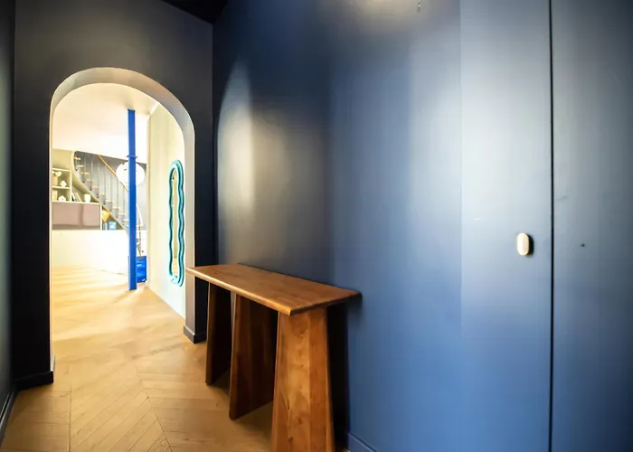 Stylish Duplex In Paris' Center Διαμέρισμα *